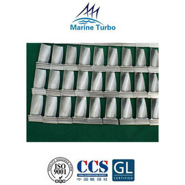 T- MITSUBISHI Turbocharger / T- MET Series Turbine Blades For Marine And Stationary Engines Maintenance Parts